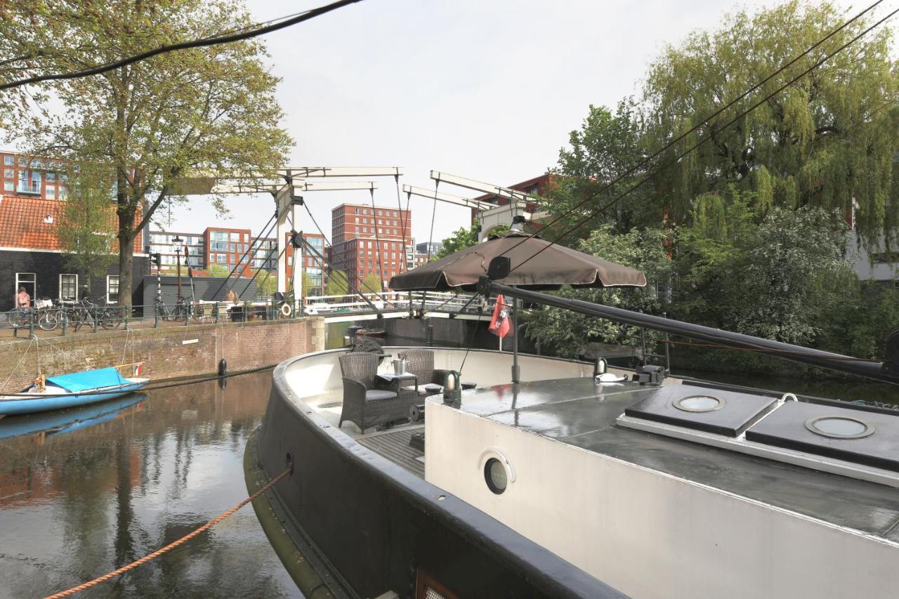 Houseboat Volle Maan Bed & Breakfast อัมสเตอร์ดัม ภายนอก รูปภาพ